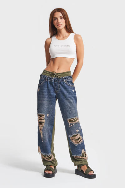 Trendy Ripped Jeans