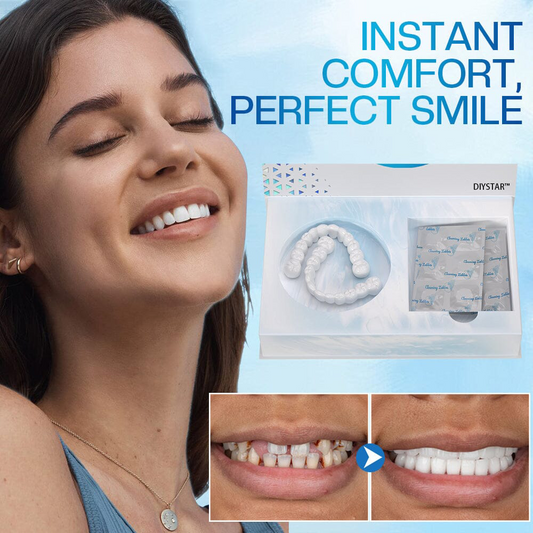 SmileBright Moldable Dentures