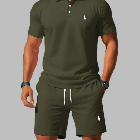 Effortless Polo Short Set